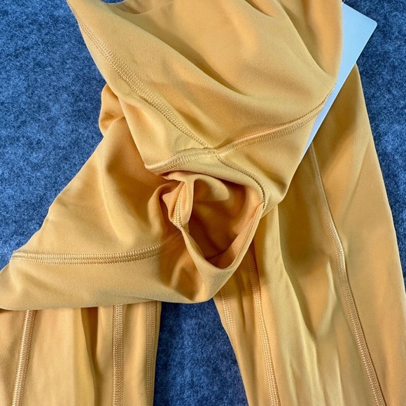 New Lululemon Leggings Size 0 Align High Rise Pant Pockets 25" MGDM Orange - Picture 5 of 9